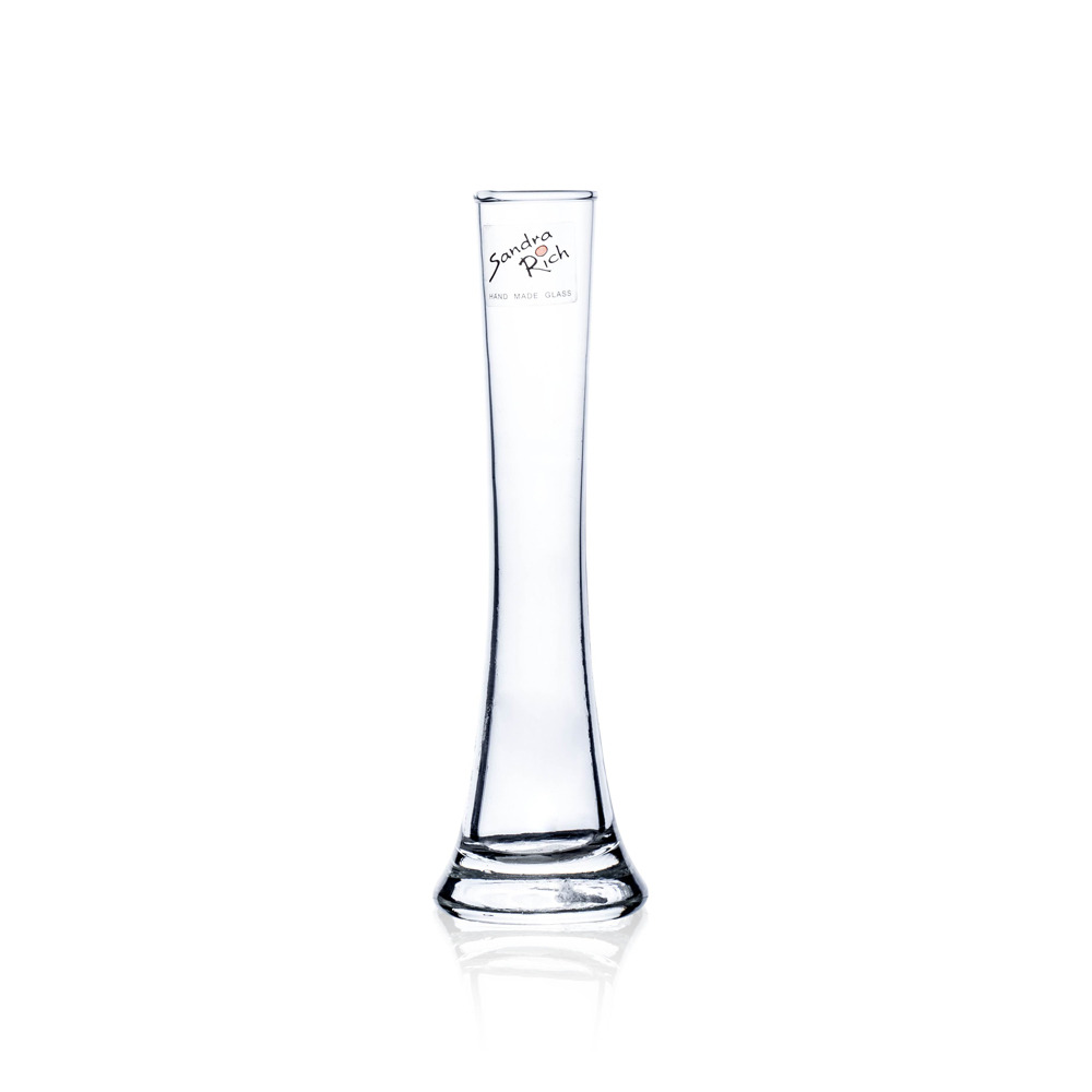 Solifleur Glasvase Klar H18
