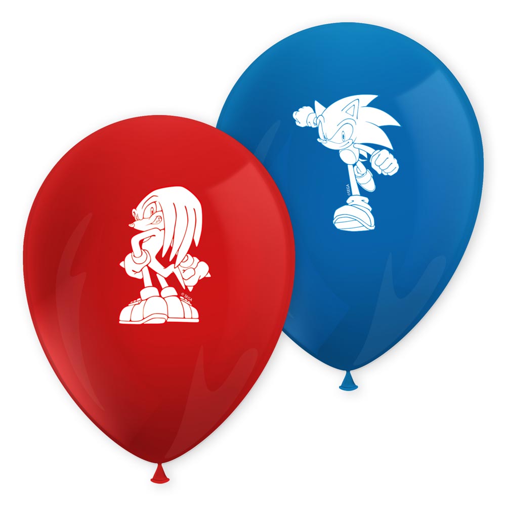 Sonic Balloner til Fødselsdag – Farverig Festdekoration!