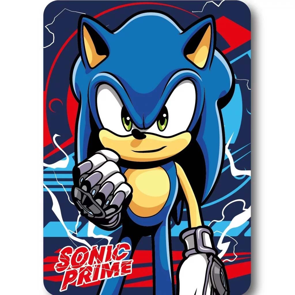 Sonic Fleecetæppe - Den perfekte gave til Sonic-fans!