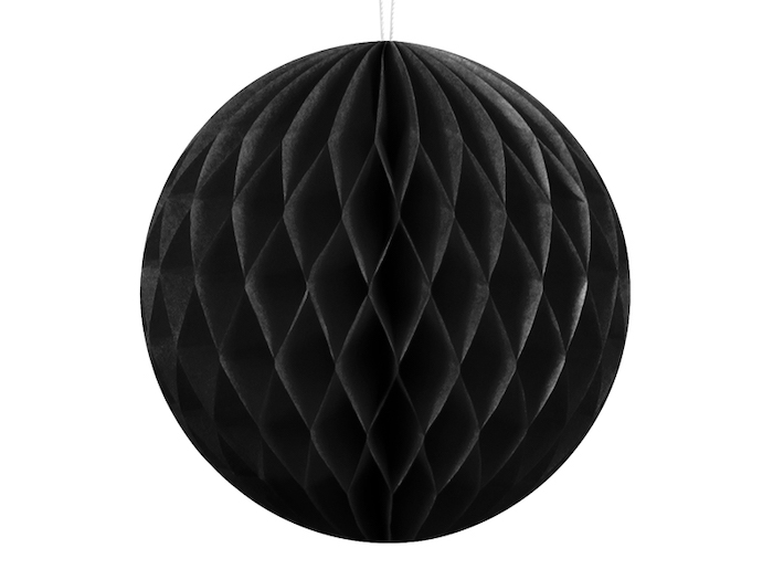 Sorte Honeycomb 40 cm - Skab en hyggelig atmosfære