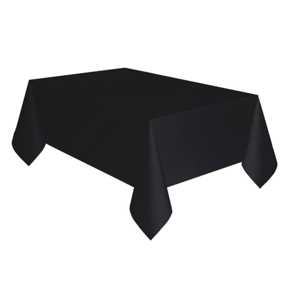Elegant Sort Plastikdug til Festlige Anledninger
