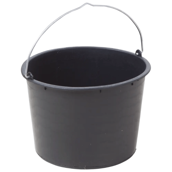 Sort Plastspand 20 L - Perfekt til opbevaring!