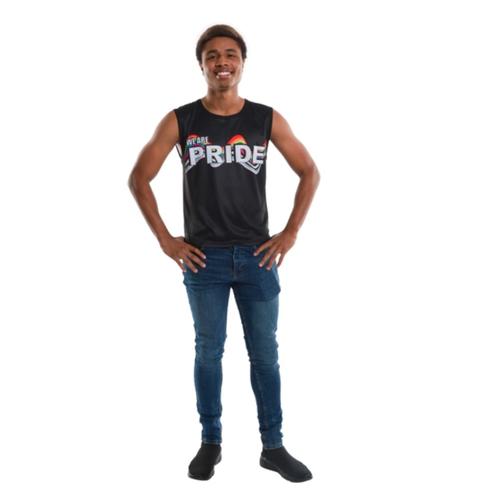 Sort Pride Tanktop - Vis din stolthed med stil!