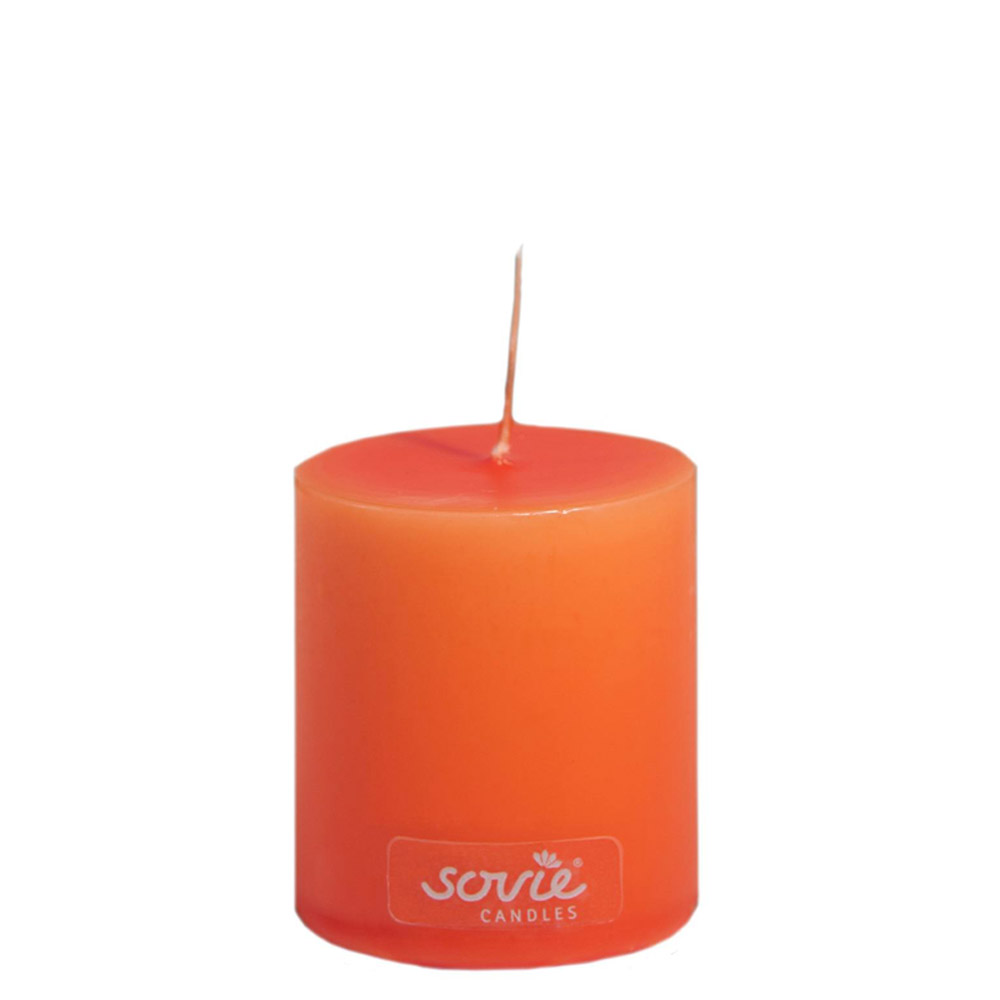 Sovie Orange Bloklys - Perfekte til Festlige Anledninger