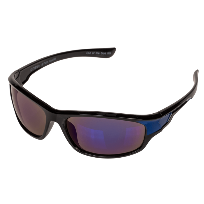 Sportssolbrille "Aiguille Du Midi" - Sort og Blå Tilbud!