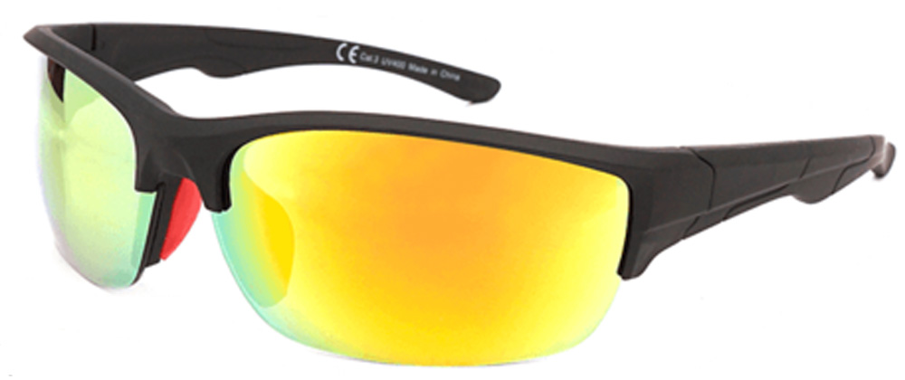 Sportssolbrille "Puy de Sancy" med guld spejlglas