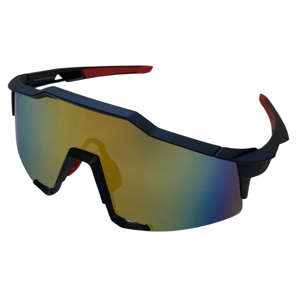 Sportssolbrille "Semnoz" med guld spejlrefleks til sport