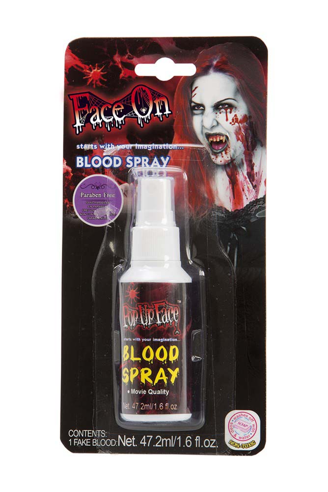 Teaterblod Spray til Halloween - 47,2 ml fra Festkassen