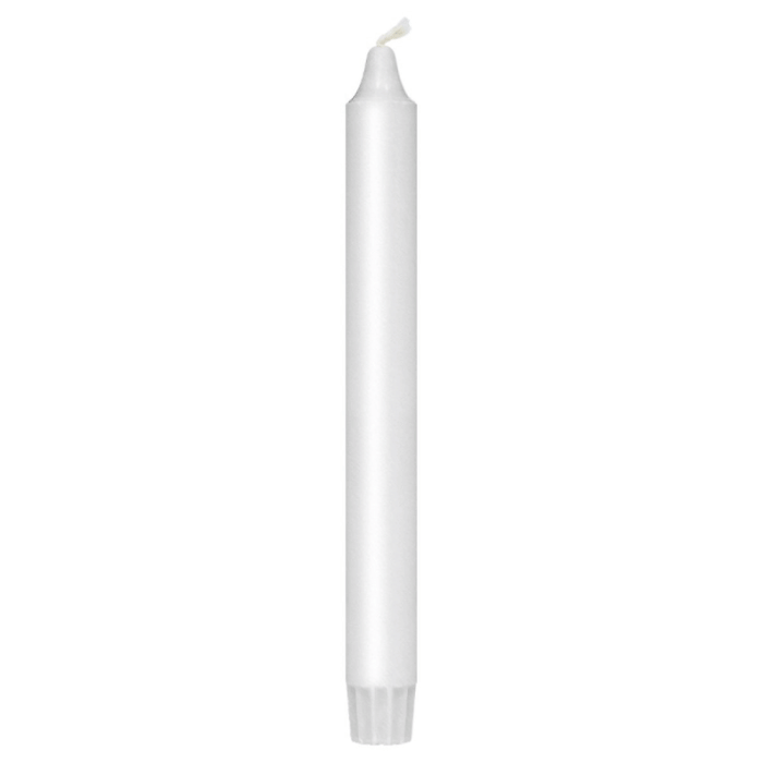 Stagelys Hvid 8x24 cm - Fantastisk tilbud!