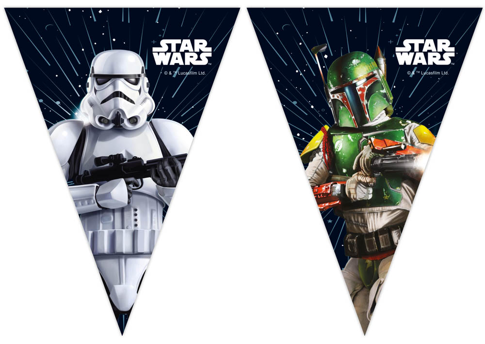 Star Wars Stormtrooper Banner 2,3 m – Festdekoration!