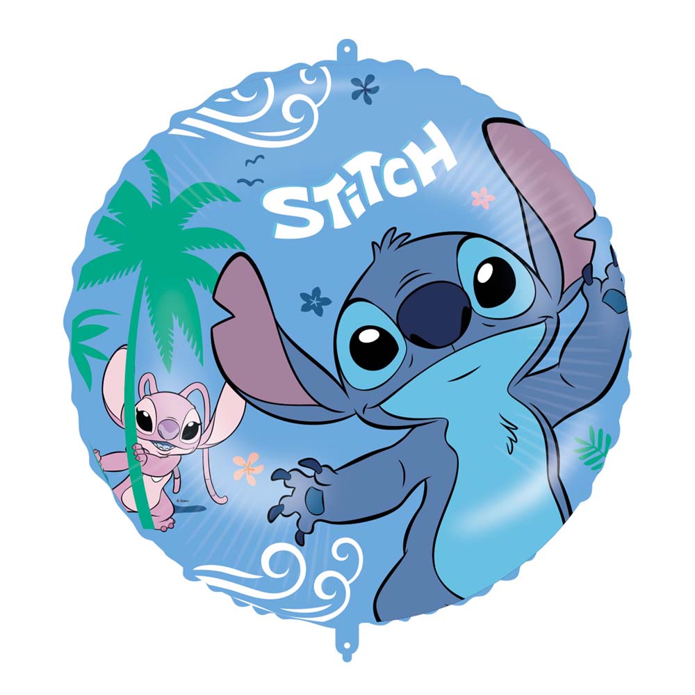 Stitch Folieballon 46 cm – Festlig Fødselsdagsdekoration