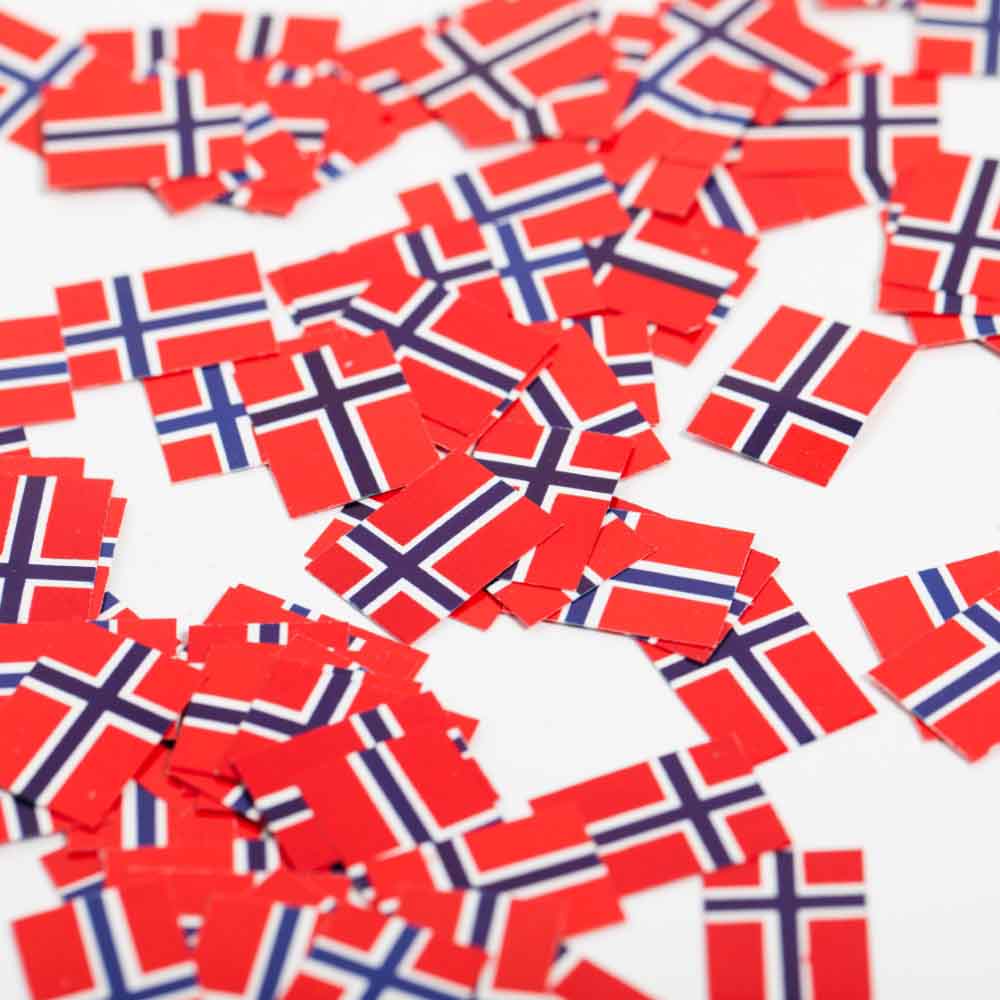 Farverige Papirstrøflag – 150 Stk til Festlige Øjeblikke!