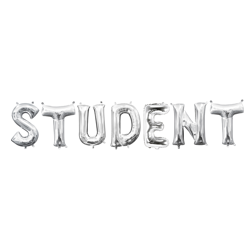 Studenter Folie Balloner 100 - Festlig Dekoration