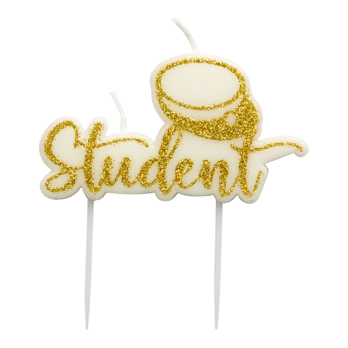 Student Kagelys   Guld 6x