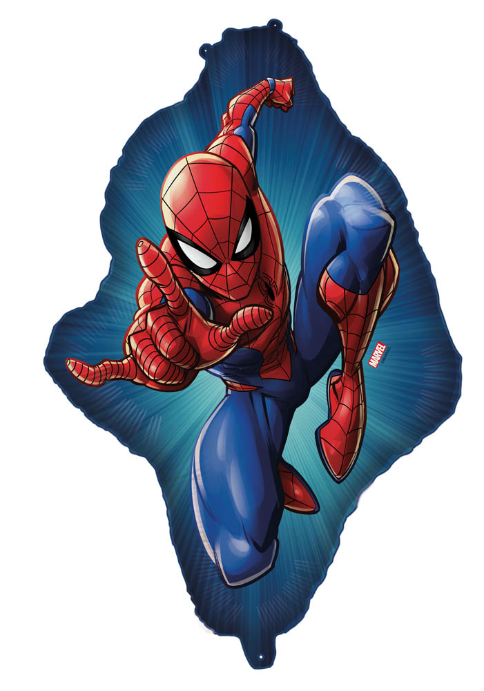 Super Størrelse Spider Man Fødselsdagsballon til Festen
