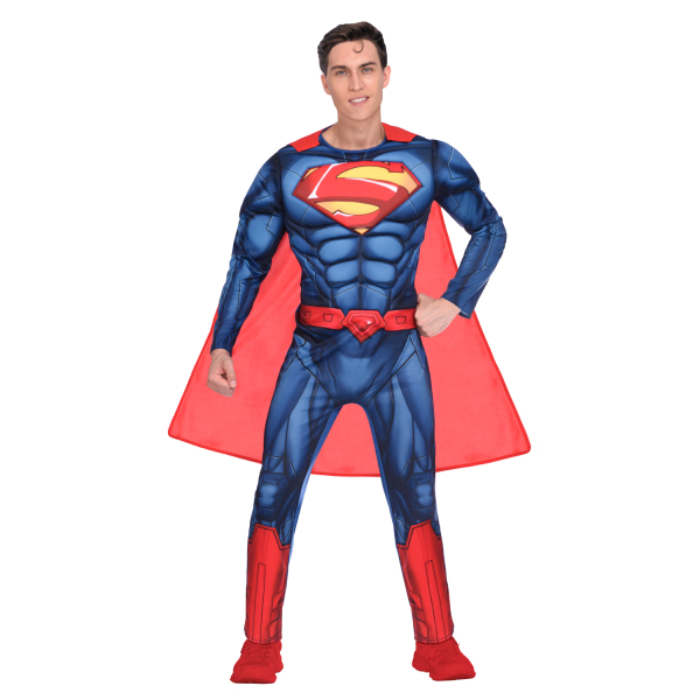 Klassisk Superman Kostume til Fantastiske Fester