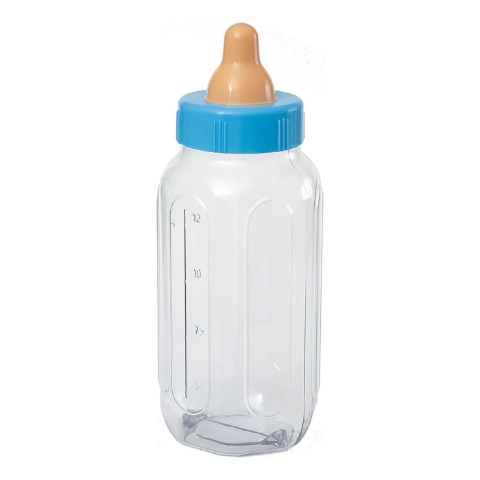 Sutteflaske Til Babyshower Blå