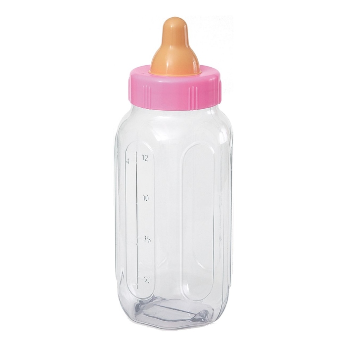 Søde Pink Sutteflaske til Babyshower – Festlig Dekoration!