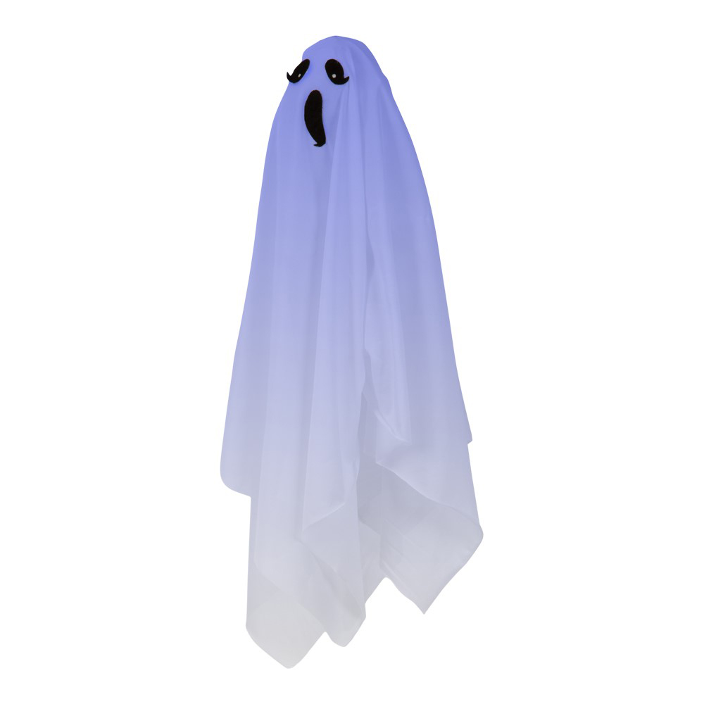 Skræmmende Halloween Spøgelse med Lys og Lyd - Uhyggelig Dekor!