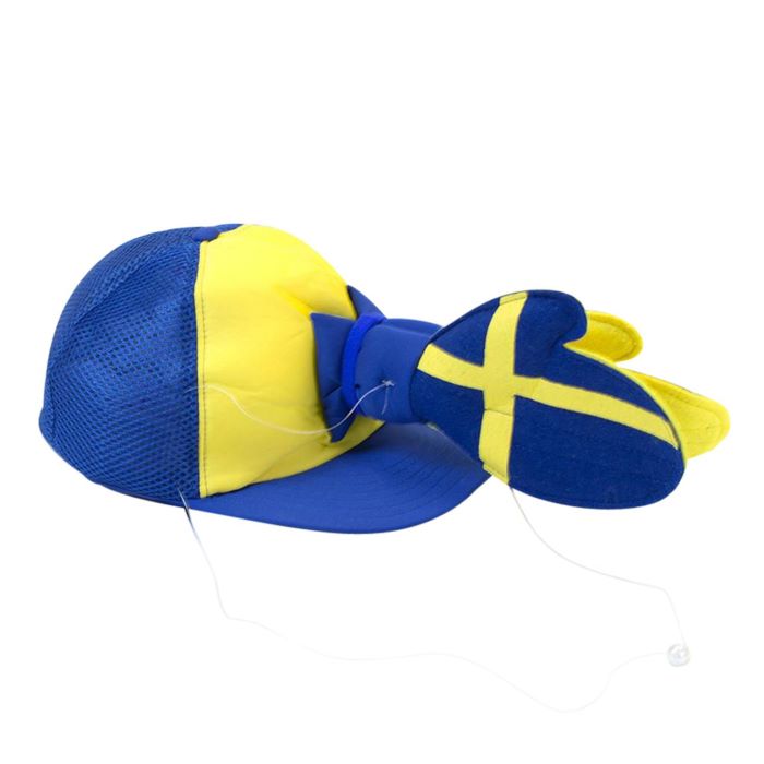 Sverige Klaphat Kasket til Temafest - Perfekt til Festen!