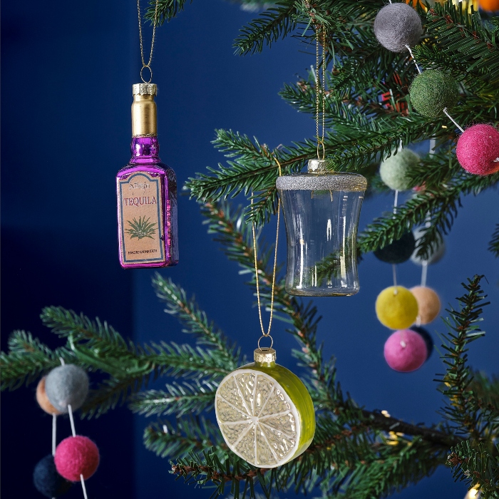 Tequila Juletræ Dekoration Sæt til Festlig Jul