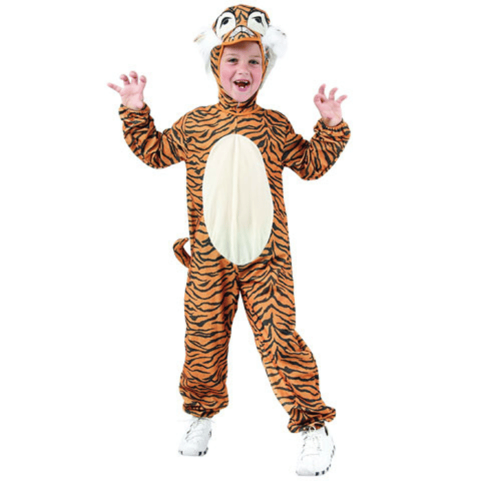 Tiger Kostume til Børn - Fantastisk Tilbud!
