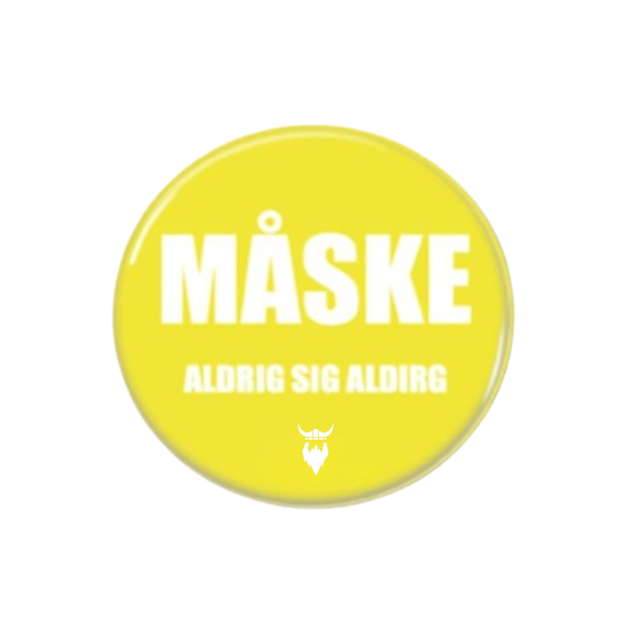 Gule Trafiklys Festbadges - Uundgåelige til Festen!
