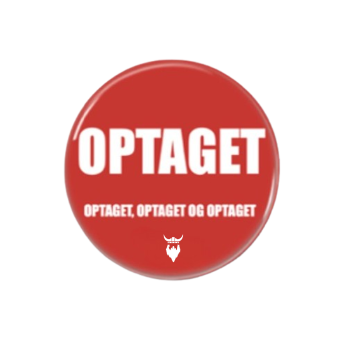 Røde Trafiklys Fest Badges - Holdbare Metal 10x58 mm