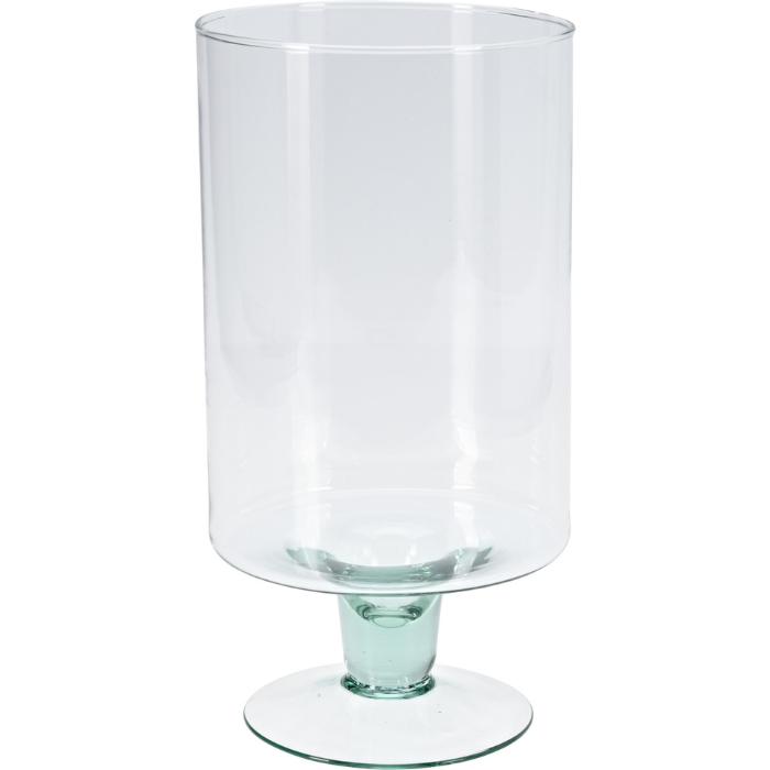 Transparant Vase   Genanvendt Glas 18x33