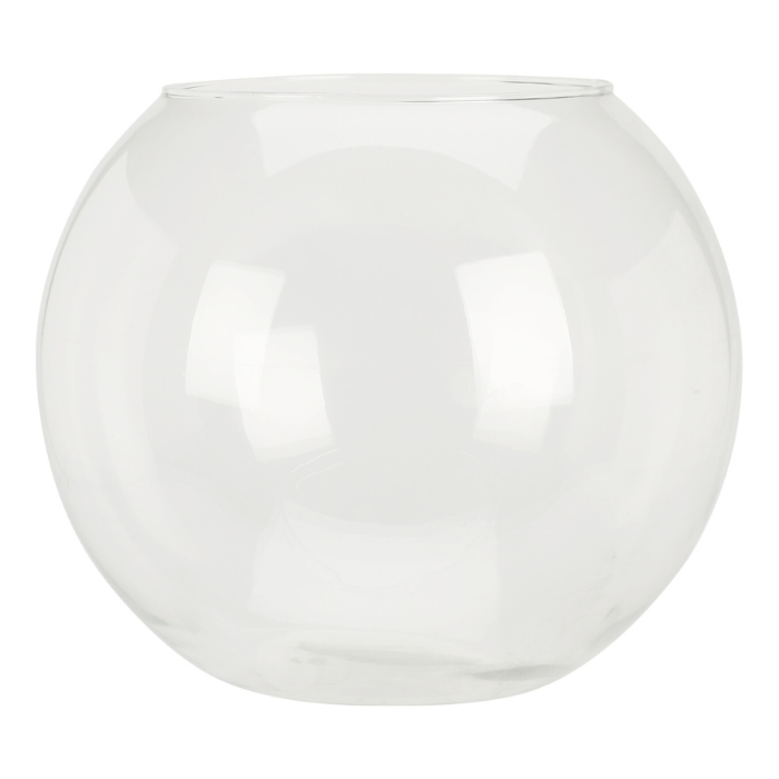 Transparent Bowle Vase   Glas 240x210