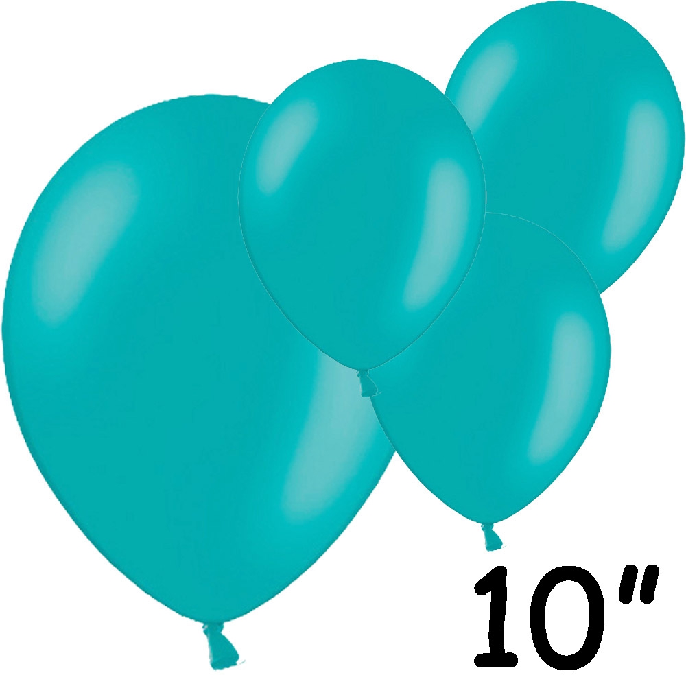 Turkise Latexballoner – 100 Stk til Festlige Anledninger!