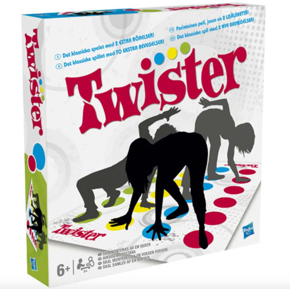 Twister Inkl  Måtte   Spinner