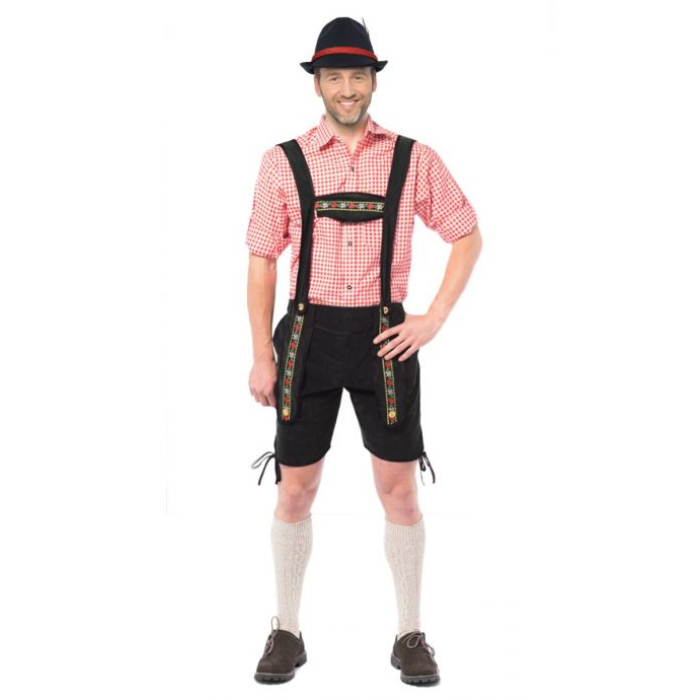 Korte Sorte Lederhosen til Festlige Anledninger