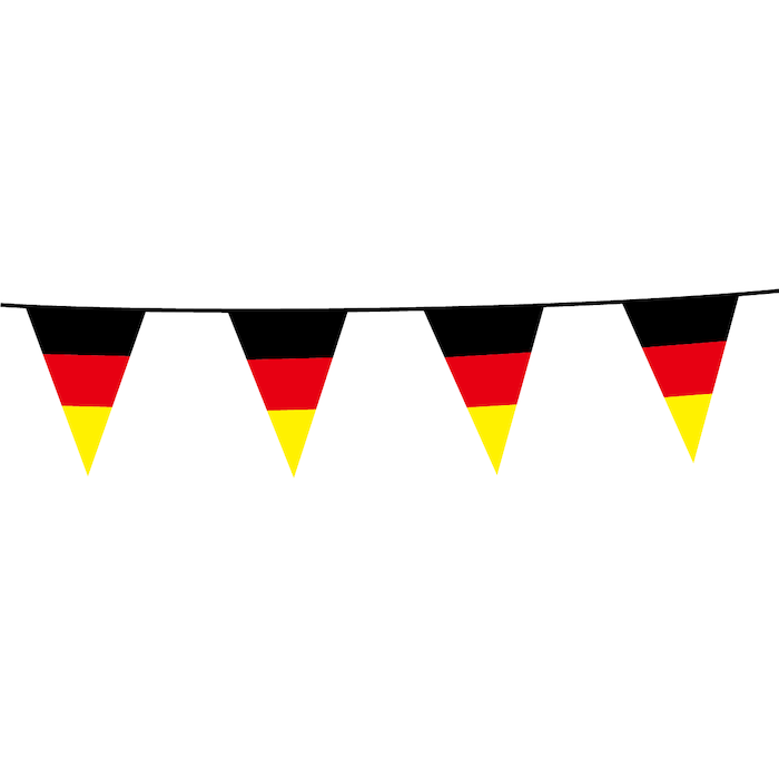 Tysk Flagguirlande 10 Meter – Perfekt til Festligheder!