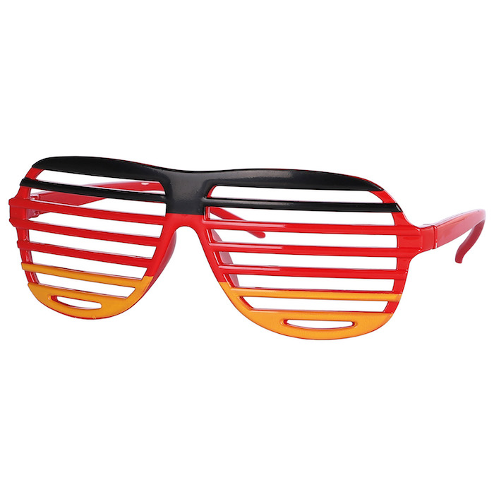 Tyske Shutter Shades - Stort udvalg til fest!