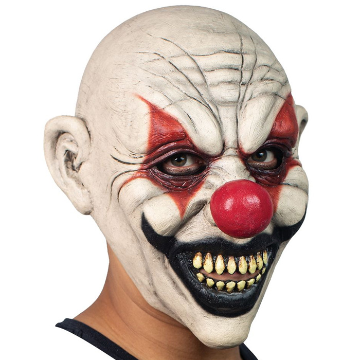 Skræmmende Cirkus Klovne Maske til Halloween Fest