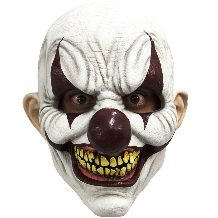 Uhyggelig Djævle Klovne Maske
