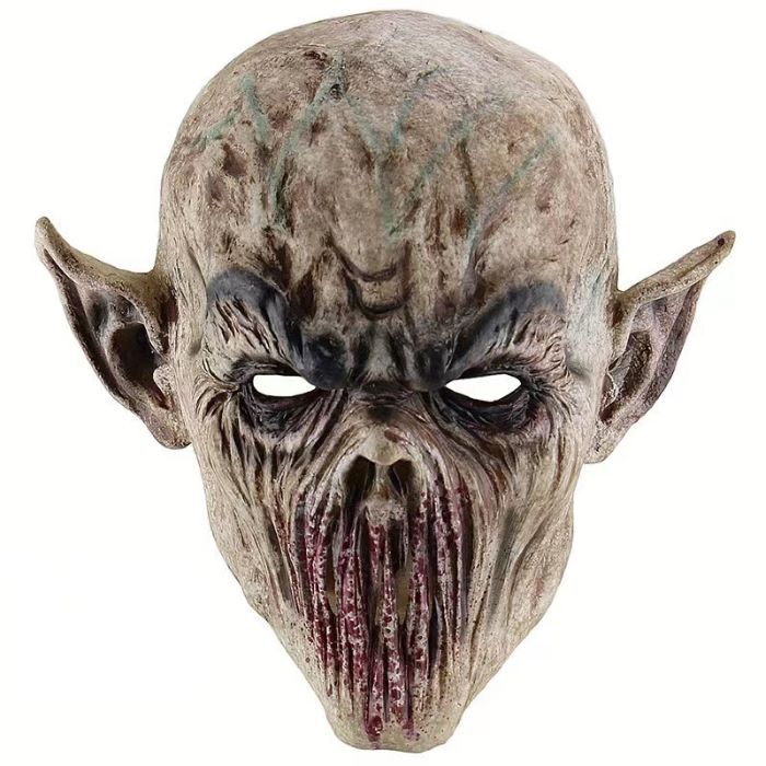 Skræmmende Halloween Goblin Maske på tilbud!