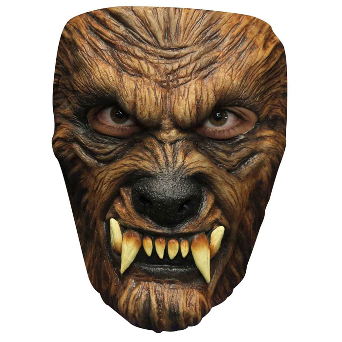 Uhyggelig Halloween Ulve Maske
