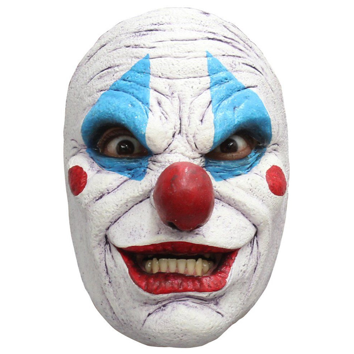 Uhyggelig Klassisk Klovne Maske til Halloween Fest!