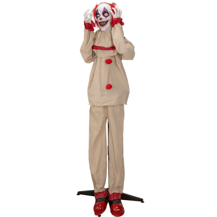 Skræmmende Klovn med Lyd og Lys - Halloween Tilbud!