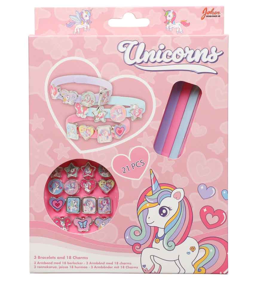 Unicorn DIY Armbåndsæt – Skab Dine Unikke Smykker!