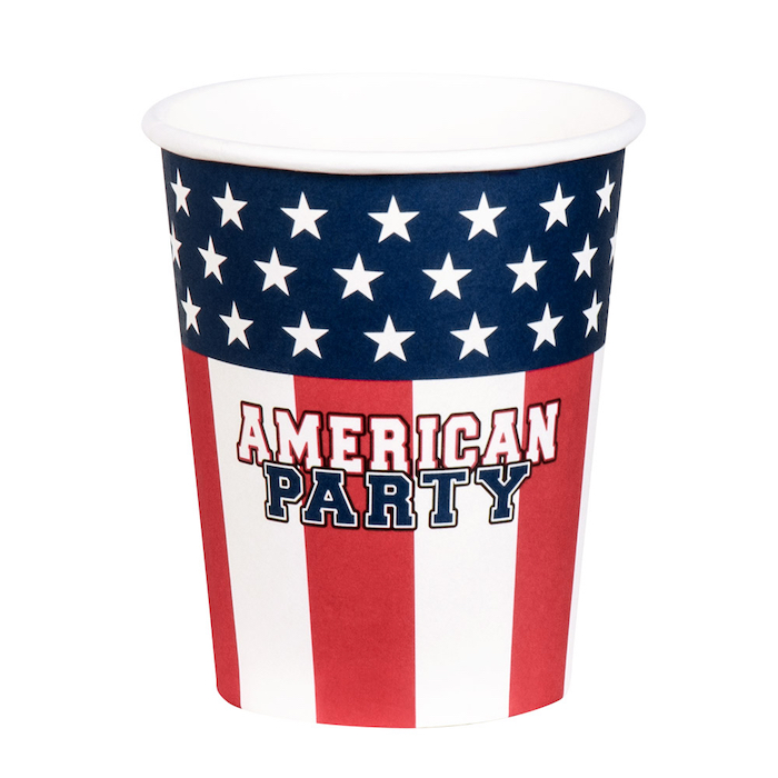 USA Papkrus 10x 21 cl - Ideelle til Temafest!