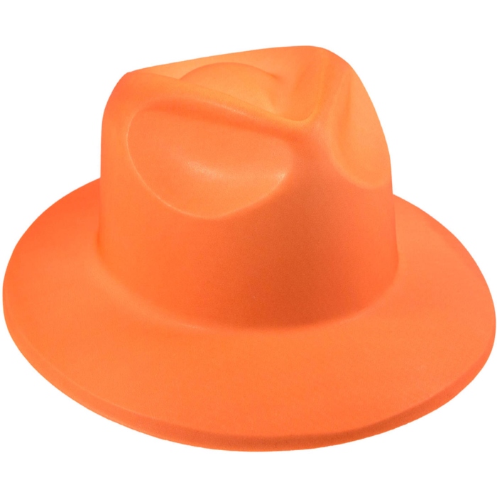Neon Orange Hat - Det perfekte festtilbehør!