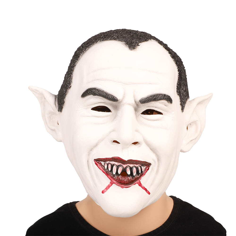 Vampyr Herre Latexmaske – Uundgåelig til Halloween Fest