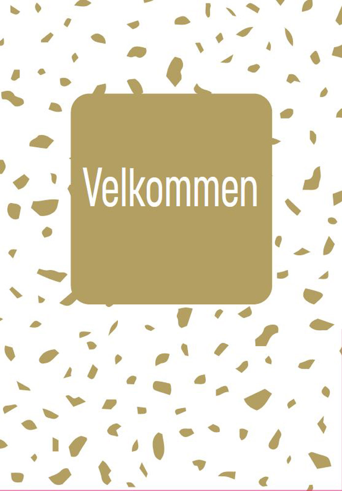 Guldmetallic Velkomstsange – 10 stk. til Festlige Lejligheder