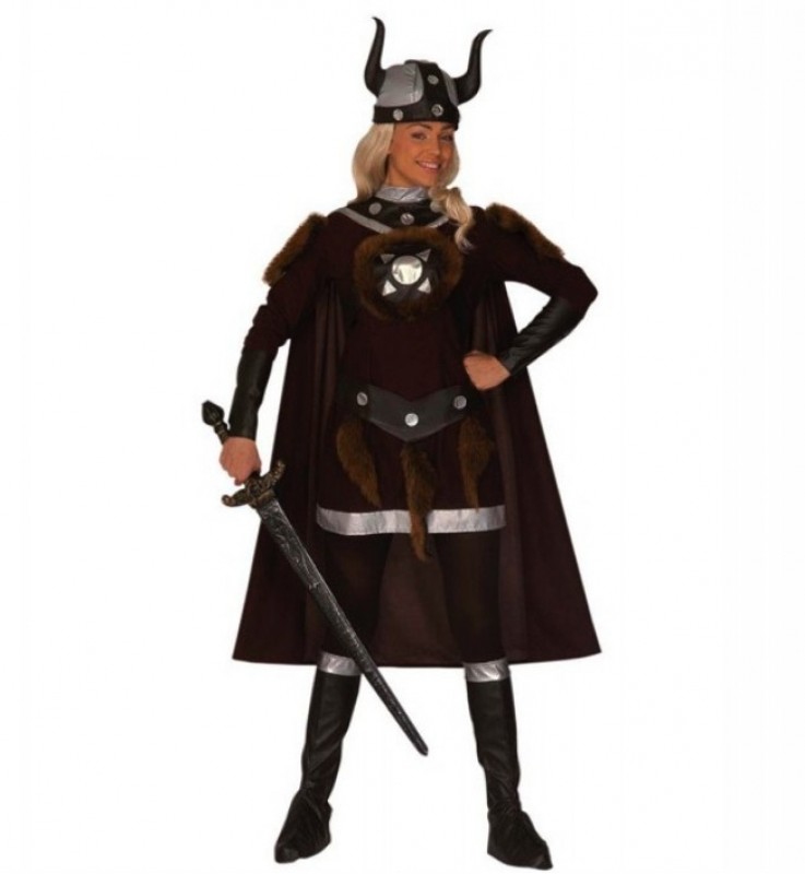 Viking Kostume til Damer - Bliv Festens Uimodståelige Viking!
