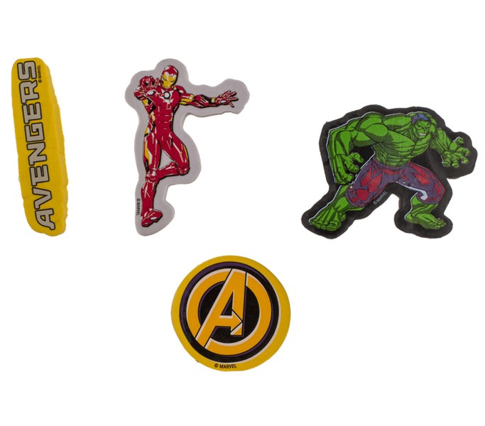 Avengers Viskelæder Sæt – Superhelte til Skolebrug!