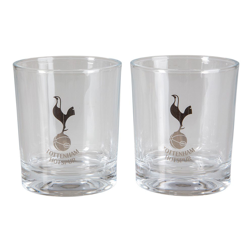 Tottenham Whiskyglas – 2 stk. i gaveæske med klublogo