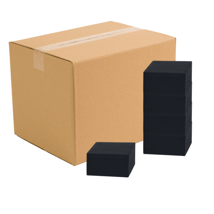 Sorte 20x20 cm Servietter - 4500 stk. til Festen!
